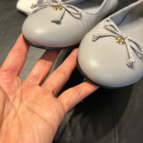 Tory Burch quilted ballet flats goat skin - Picture 10 of 10